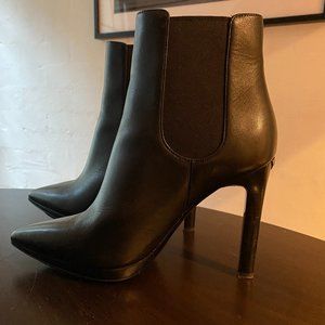 Michael Kors Leather Ankle Booties